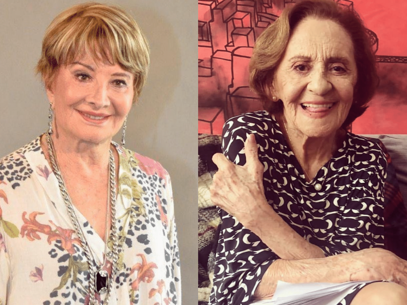 Glória Menezes e Laura Cardoso começaram trajetória juntas e morreram com um dia de diferença